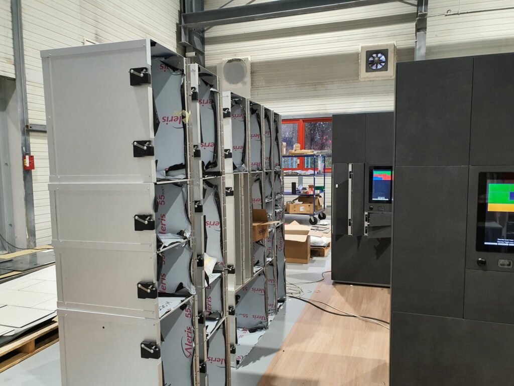 production équipement datacenter montage cablage siam
